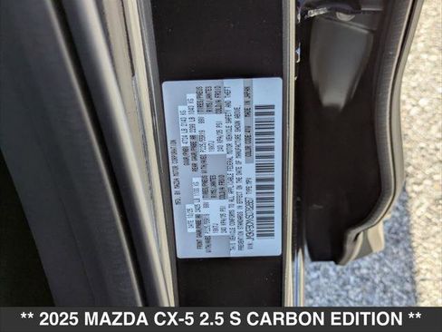 New 2025 MAZDA CX-5 Carbon Edition image 15