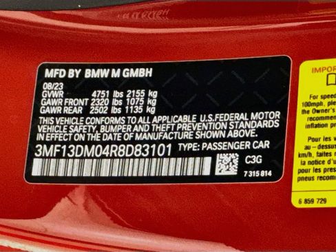 Used 2024 BMW M2 w/ M Driver's Package RWD image 27
