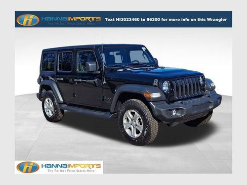 Used 2021 Jeep Wrangler Unlimited Sport image 1