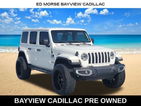 Used 2020 Jeep Wrangler Unlimited Sahara AWD/4WD image 8