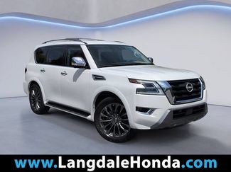 Used 2023 Nissan Armada Platinum w/ Cargo Package RWD video 1