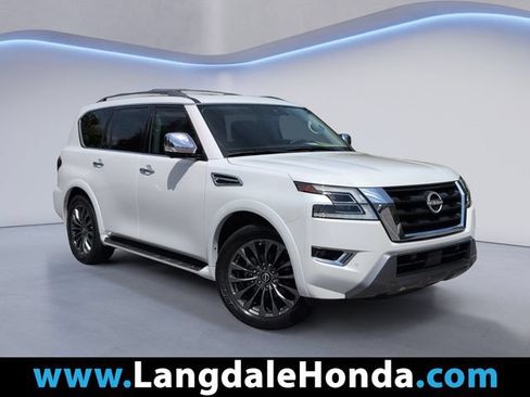 Used 2023 Nissan Armada Platinum w/ Cargo Package RWD image 1