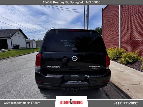 Used 2015 Nissan Armada Platinum w/ 2nd Row Captain Seat Package AWD/4WD image 4