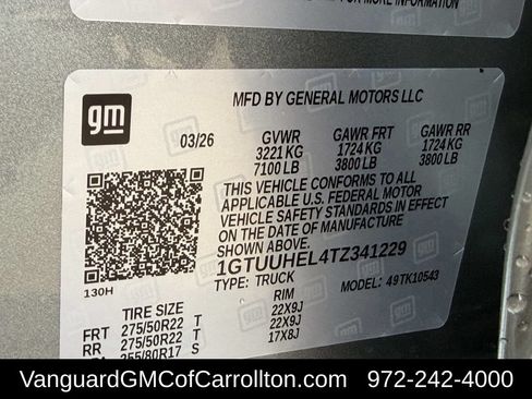New 2026 GMC Sierra 1500 Denali Ultimate AWD/4WD image 26