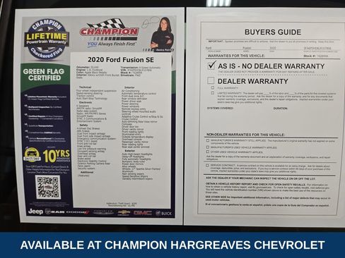Used 2020 Ford Fusion SE image 43