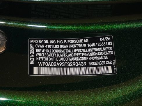 Certified 2026 Porsche 911 GT3 RWD image 38