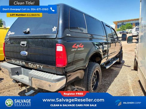 Used 2008 Ford F350 4x4 Crew Cab Super Duty image 4