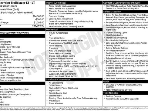 Used 2024 Chevrolet TrailBlazer LT FWD image 7