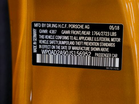 Used 2018 Porsche 911 Turbo S image 56