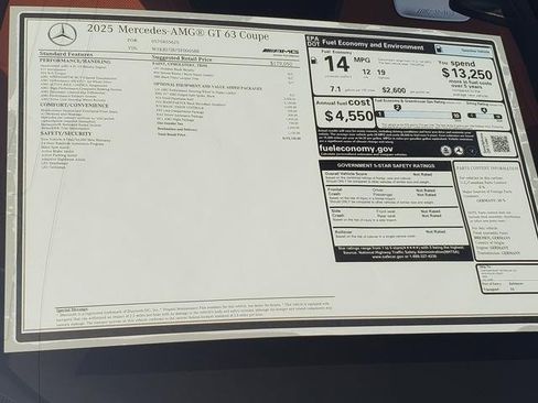 New 2025 Mercedes-Benz AMG GT 63 image 32