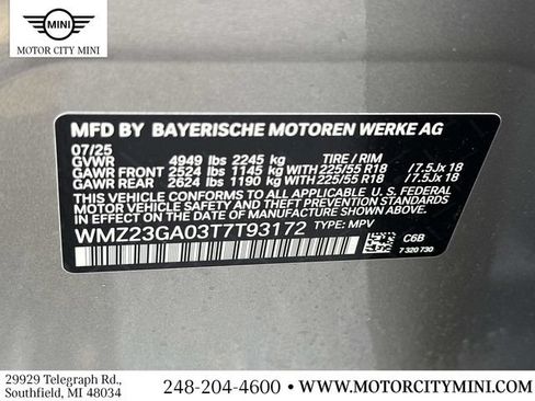 Certified 2026 MINI Cooper Countryman S AWD/4WD image 22