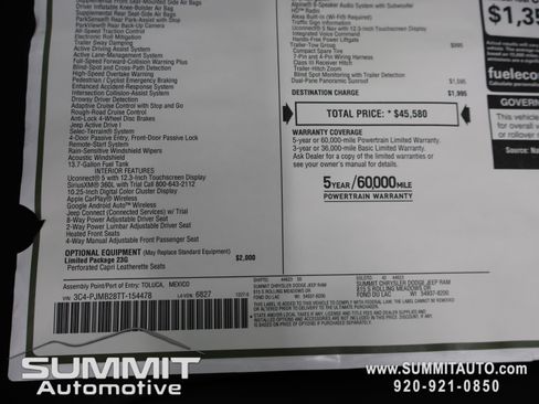 New 2026 Jeep Cherokee Limited image 39