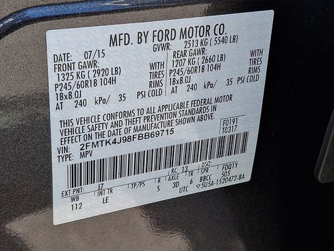 Used 2015 Ford Edge SEL w/ Equipment Group 201A AWD/4WD image 28