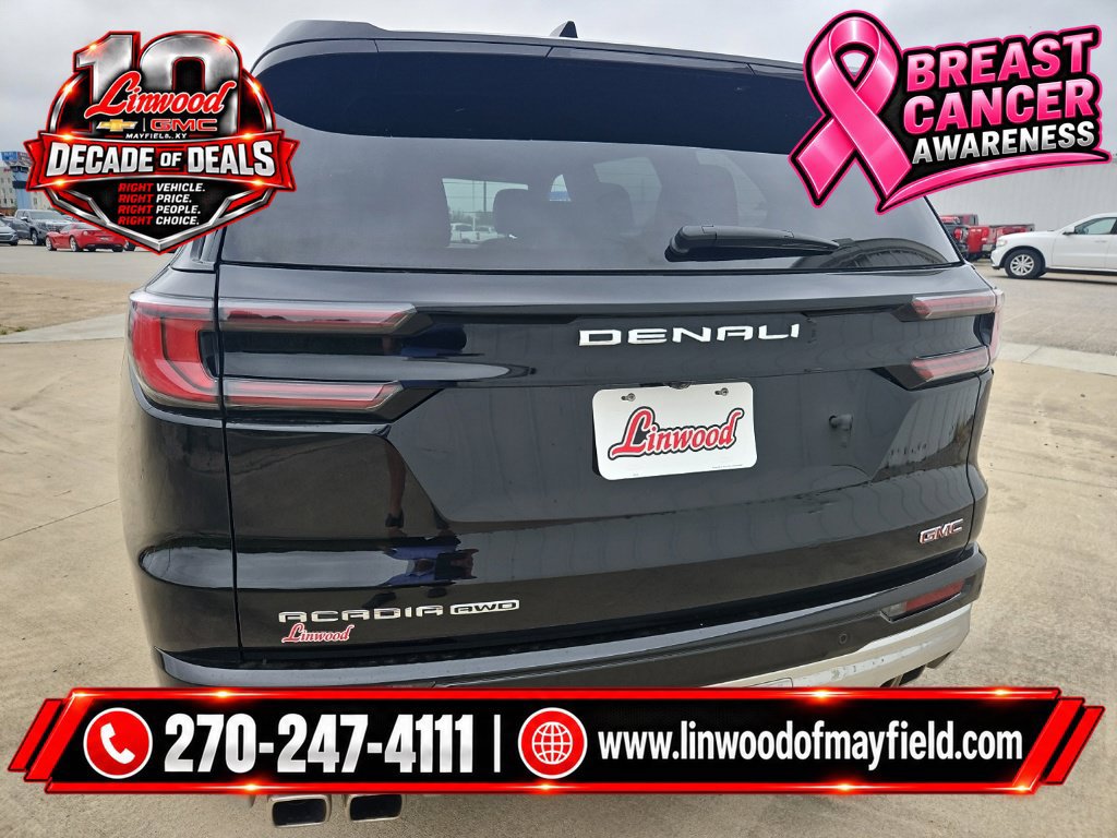 Used 2024 GMC Acadia Denali w/ LPO, Floor Liner Package AWD/4WD image 4