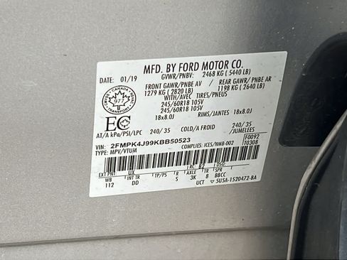 Used 2019 Ford Edge SEL w/ Convenience Package AWD/4WD image 30