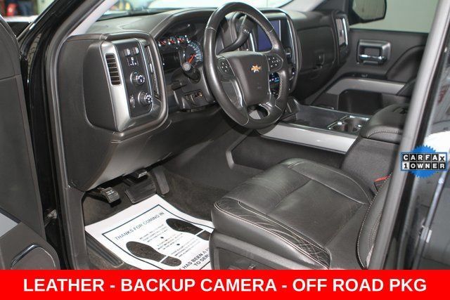 Used 2018 Chevrolet Silverado 1500 LTZ Z71 w/ Midnight Edition AWD/4WD image 14