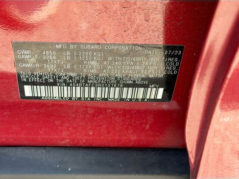 Certified 2024 Subaru Outback Premium image 42