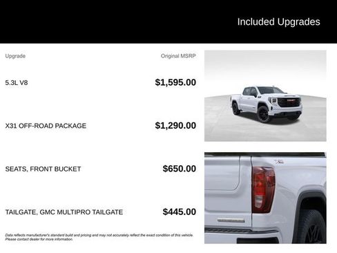 New 2026 GMC Sierra 1500 Elevation w/ X31 Off-Road Package AWD/4WD image 5