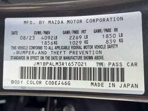 Used 2024 MAZDA MAZDA3 s FWD image 14