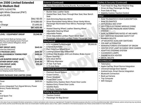 Used 2020 RAM 2500 Limited image 33