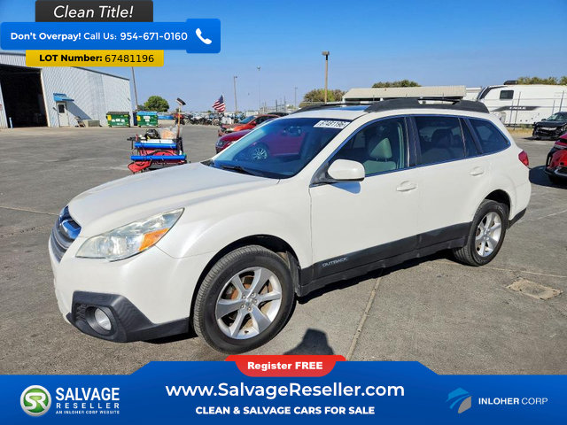 Used 2014 Subaru Outback 2.5i Limited w/ Moonroof Package AWD/4WD image 1