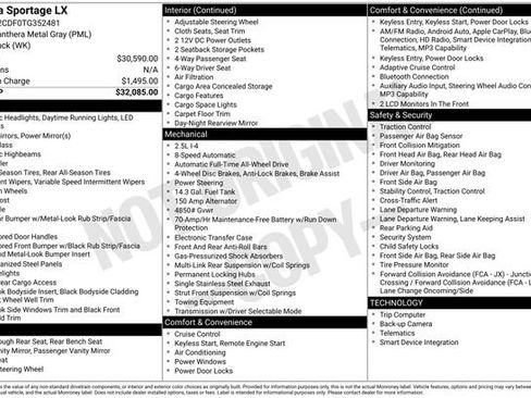 Certified 2026 Kia Sportage LX AWD/4WD image 4