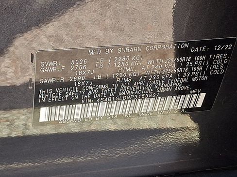 Used 2023 Subaru Outback Onyx Edition XT AWD/4WD image 26