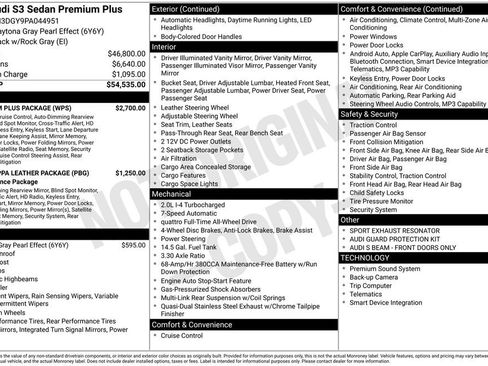 Used 2023 Audi S3 Premium Plus w/ Premium Plus Package image 26