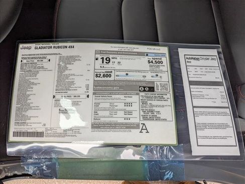 New 2026 Jeep Gladiator Rubicon w/ Safety Group image 17