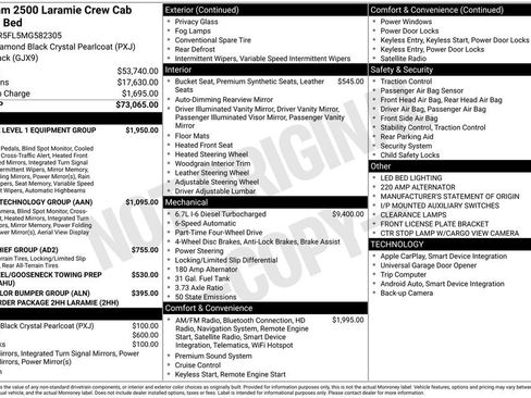 Used 2021 RAM 2500 Laramie image 37