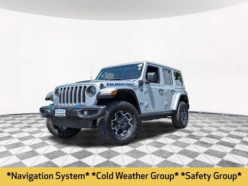 Used 2023 Jeep Wrangler Unlimited Rubicon 4xe w/ Cold Weather Group AWD/4WD image 2
