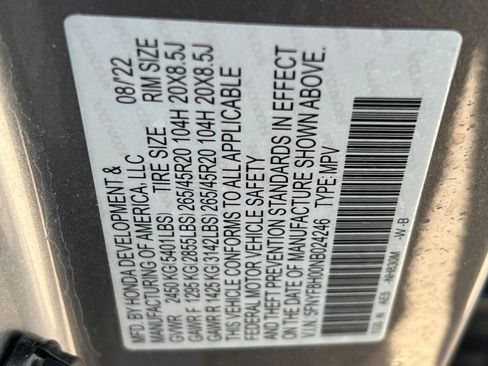 Used 2022 Honda Passport Elite image 26