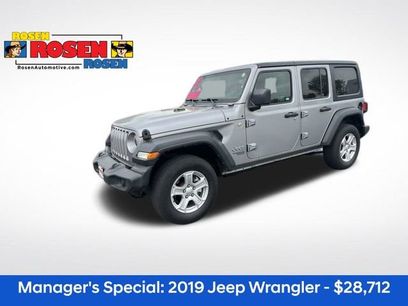 Used 2019 Jeep Wrangler Unlimited Sport S