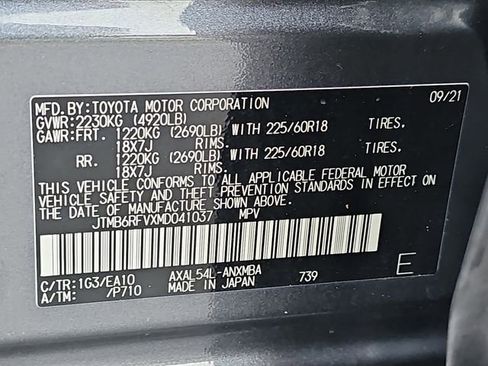 Used 2021 Toyota RAV4 XLE Premium image 36