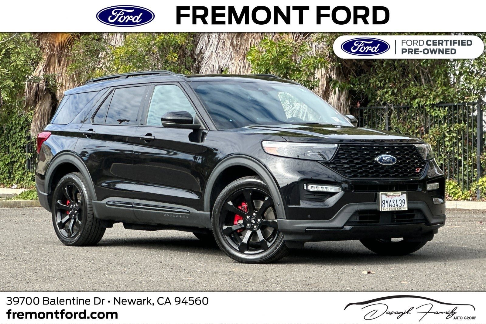 Certified 2021 Ford Explorer ST w/ Equipment Group 401A AWD/4WD image 1
