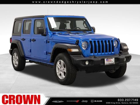 Used 2022 Jeep Wrangler Unlimited Sport AWD/4WD image 1