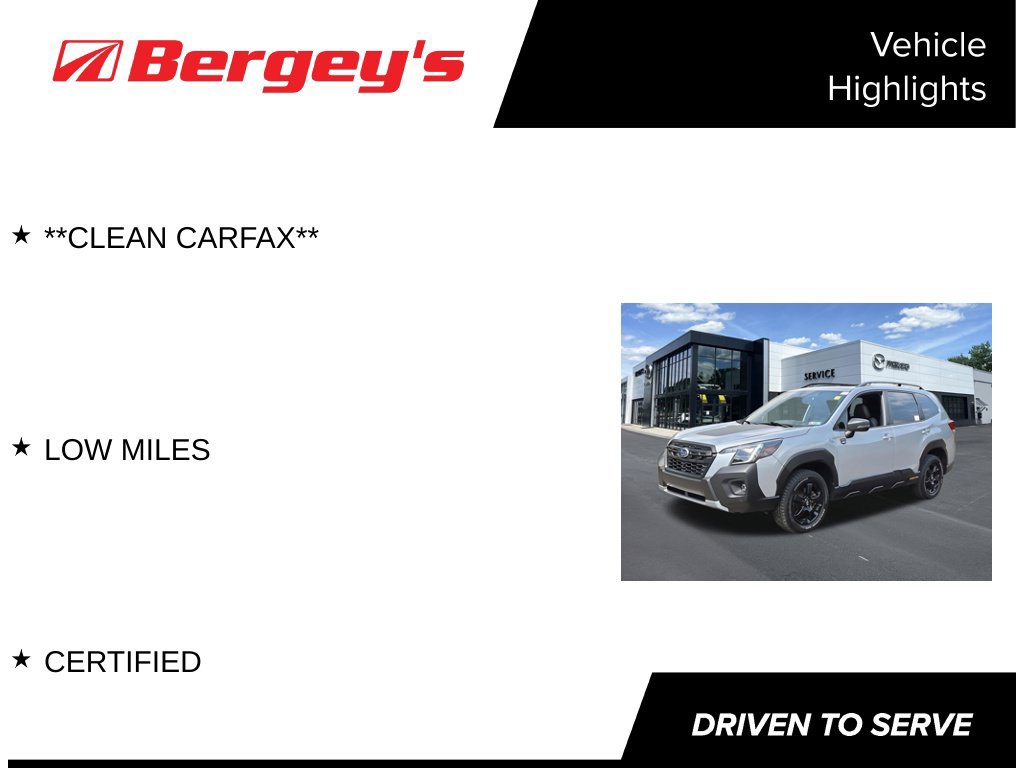 Used 2023 Subaru Forester Wilderness AWD/4WD image 4