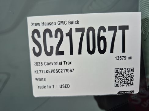 Certified 2025 Chevrolet Trax ACTIV w/ Driver Confidence Package FWD image 32