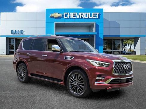 Used 2022 INFINITI QX80 Sensory w/ All-Season Package RWD image 1