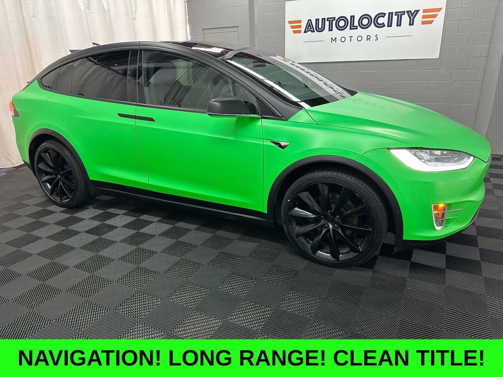 Used 2020 Tesla Model X Long Range AWD/4WD image 1