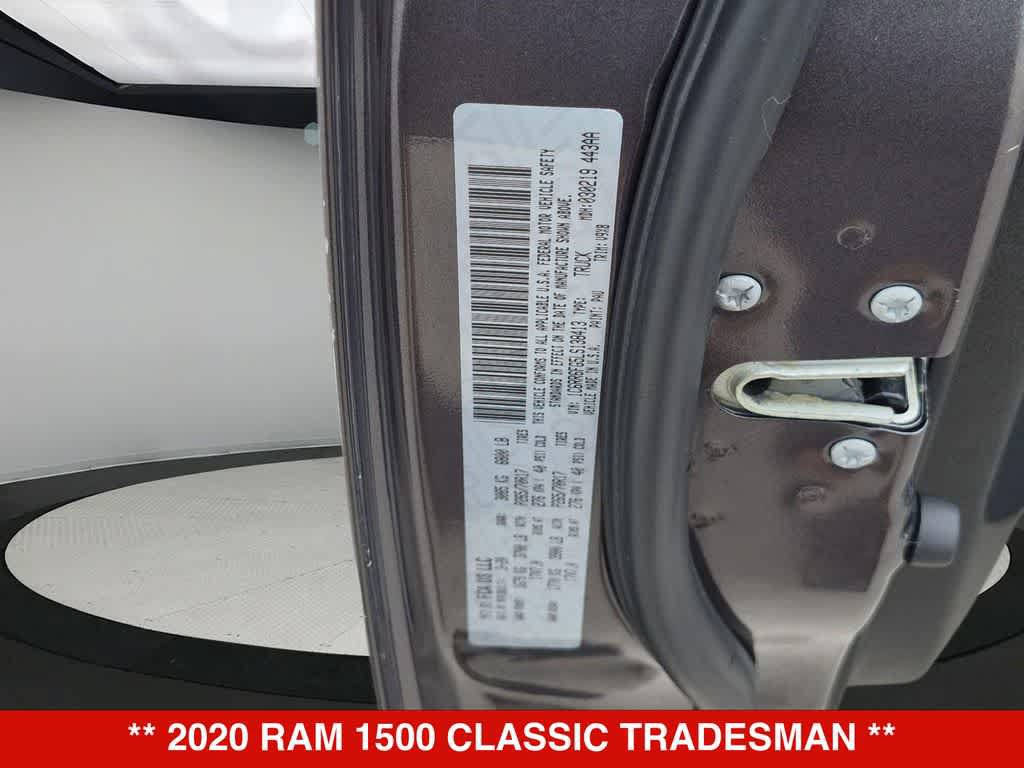 Used 2020 RAM 1500 Tradesman w/ Chrome Plus Package RWD image 32