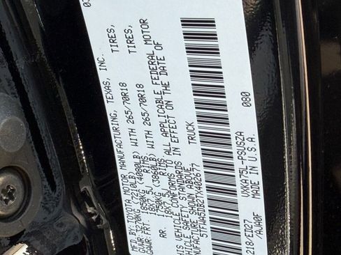 New 2026 Toyota Tundra SR5 AWD/4WD image 22