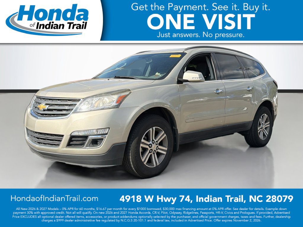 Used 2016 Chevrolet Traverse LT FWD image 2