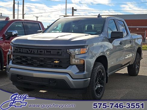 New 2026 Chevrolet Silverado 1500 Custom w/ Turbomax Blackout Package image 1