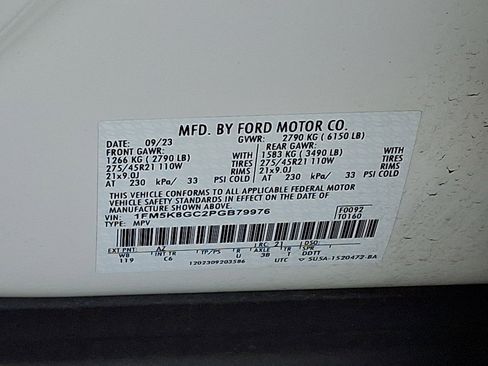 Used 2023 Ford Explorer ST w/ Equipment Group 401A image 26