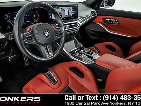 Used 2023 BMW M3 Competition w/ Parking Assistance Package RWD image 10