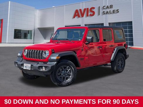Used 2025 Jeep Wrangler Unlimited Sport AWD/4WD image 1