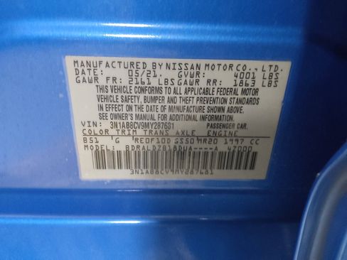 Used 2021 Nissan Sentra SV FWD image 33