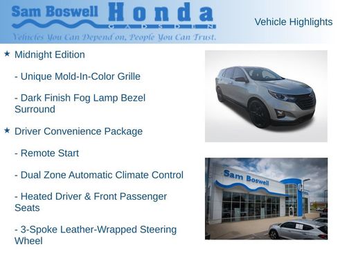 Used 2020 Chevrolet Equinox LT w/ Sport Edition FWD image 8