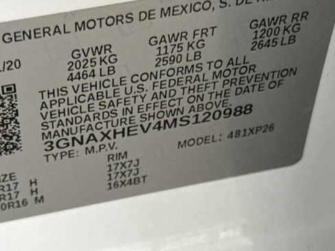 Used 2021 Chevrolet Equinox LS w/ LS Convenience Package FWD image 27